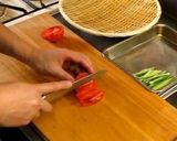 A picture of step 7 of Szechuan Chicken Over Chilled Noodles (Bàng Bàng jī liáng miàn).