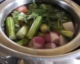 A picture of step 1 of Drumstick soup.