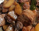 Foto langkah ke 6 dari resep Semur Rempelo Ati, Kentang & Tahu.