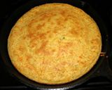 A picture of step 7 of Mexican Cornbread.