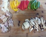 A picture of step 1 of Chicken Stir Fry.