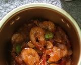 Foto langkah ke 4 dari resep Udang Asam Manis Pedas.