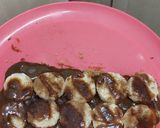 A picture of step 2 of Healthy banoffee pie. Airfyer.