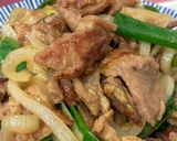 雙蔥炒甜肉片的食譜步驟5照片