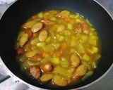 A picture of step 5 of Milk and Curry Soup.