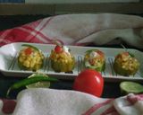 A picture of step 6 of Cucumber sago bits.