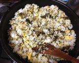 A picture of step 2 of Easy Takana Fried Rice.
