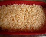 A picture of step 4 of Steamed Crab Rice Hokkaido Bento-style! Good for Festive Occasions.