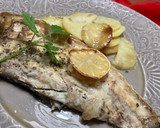 Foto del paso 5 de la receta: Lubina a la espalda