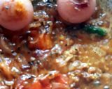 A picture of step 5 of Tangra Machher Jhal/ Small Cat fish Curry.