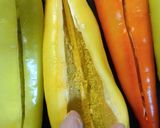 Foto del paso 4 de la receta: Ajíes Verdes Largos Rellenos de Queso