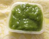 A picture of step 2 of Matcha Warabi Mochi with Matcha.