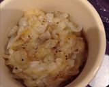 A picture of step 4 of Easy Gratin with New Onions and Marscapone Cheese.