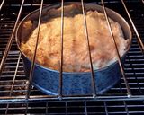A picture of step 9 of Sig's German Oven Potato Cake.
