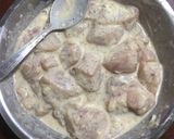 A picture of step 4 of Chilli Chicken (dry).