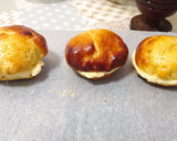 Foto del paso 3 de la receta: Reyes Magos con masa de roscón y rellenos de crema pastelera 👑