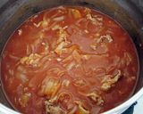 A picture of step 5 of Mildly Flavored Sauteed Pork with Ketchup.