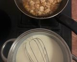 Foto del paso 1 de la receta: Lasaña de Gambón al ajillo con bechamel y parmesano