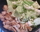 A picture of step 7 of Sweet-Salty Miso Chicken Breast and Spring Cabbage Stir-Fry.