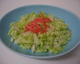 A picture of step 5 of Refreshing! Crispy Chinese Cabbage Salad.