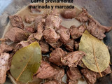 Venado en salsa de zanahoria