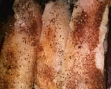 A picture of step 3 of Baked Bacon Wrapped Chicken.