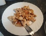 Foto del paso 1 de la receta: Pollo con salsa de queso y cuscús