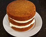A picture of step 13 of Salted Caramel Apple Layer Cake with Cinnamon Marscapone Cream Frosting.