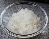A picture of step 1 of Daikon Mochi Cakes for Dim Sum.
