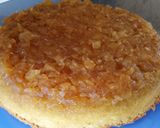 A picture of step 7 of Iron Skillet Pineapple Upside-down Cake.