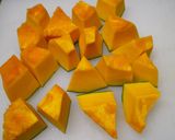 A picture of step 2 of Kabocha Squash with Sesame Seeds in a Microwave.