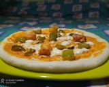 বাটার পনির মশলা পিজ্জা (butter paneer masala pizza recipe in Bengali) রেসিপির ধাপ 4 ছবি