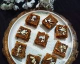 A picture of step 5 of Sattu Coconut Burfi.