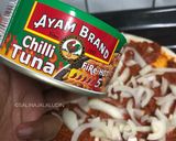 Gambar langkah 3 resipi Pineapple Tuna Pizza.