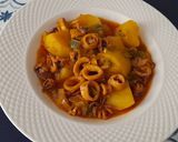 Foto del paso 4 de la receta: Patatas con calamares