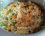 A picture of step 10 of Vegetable Pulao.