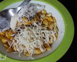 A picture of step 4 of Cheezy corn.