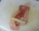 Foto del paso 2 de la receta: Flamenquines de pollo con jamón serrano y espárragos blancos