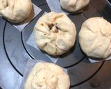 A picture of step 7 of Steamed Char Siu Pork Buns (Bánh Bao Xá Xíu).