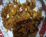 A picture of step 1 of Karela fry(bitter gourd fry).