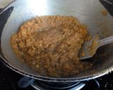 A picture of step 5 of Chana dal burfi.