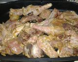 A picture of step 3 of Marinated grilled kienyeji chicken.