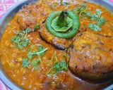 स्टफ शिमला मिर्च ग्रेवी (Stuff shimla mirch gravy recipe in hindi) रेसिपी चरण 5 फोटो
