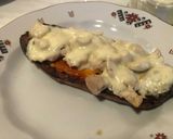 Töltött édesburgonya recept fázis 3 fotója