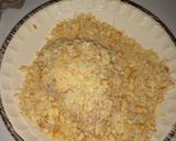 A picture of step 4 of Krissy's stuffed chicken.