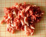 A picture of step 2 of Pan Fried, Salt and Ginger Flavored Pork and Mushroom.