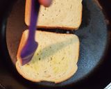 A picture of step 3 of BPT Grilled Cheese.