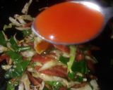 A picture of step 5 of Vegetable noodles omlete.