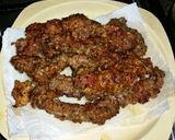A picture of step 10 of Greek Style Beef and Pita Sandwich.