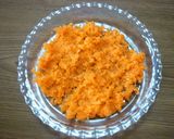 A picture of step 3 of Carrot & Cheese Steamed Bread Made with Pancake Mix.